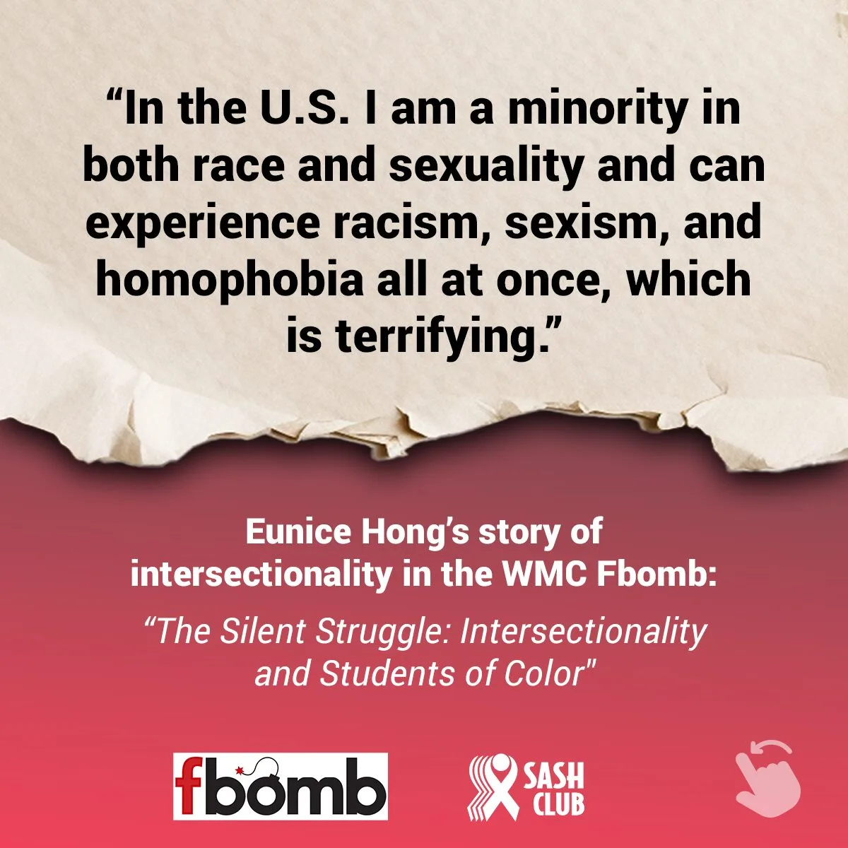 Eunice Hong Intersectionality Quote